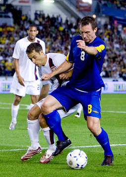 Steve Cherundolo, USA,  Kim Källström, Sverige