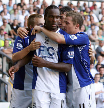 Cameron Jerome, Birmingham, jubel