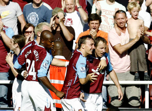 Lee Bowyer, West Ham, jubel