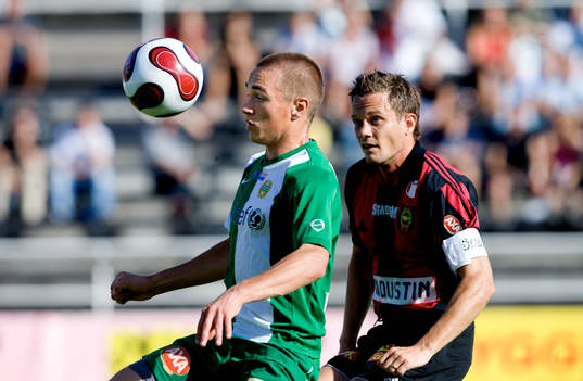 Petter Andersson, Hammarby, och Jon Persson, Brommapojkarna