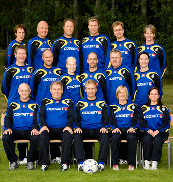 Bakre raden från vänster: Jessica Karlsson