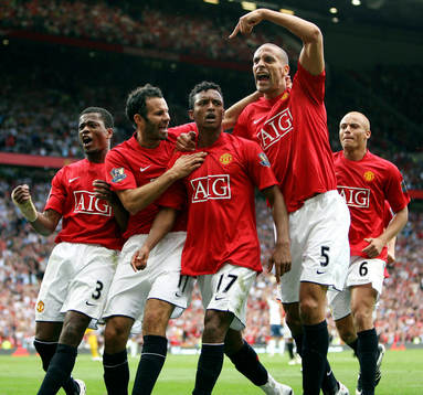 Fotboll, Engelska ligan, Premier League, Manchester United