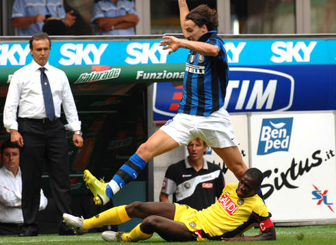 Zlatan Ibrahimovic och Zapata