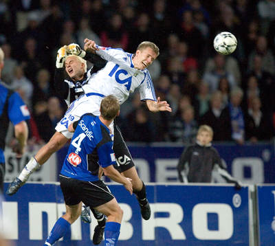 Matchens huvudfigurer, Pontus Wernbloom, Göteborg, och