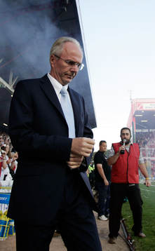 Sven Göran Eriksson, tränare Manchester City