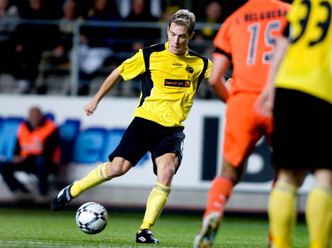 Daniel Alexandersson, Elfsborg, skjuter in 1-1