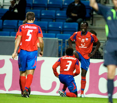Oliver Karekezi, Helsingborg, jubel