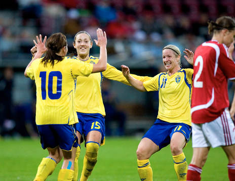 0-1, Nr. 10 Hanna Ljungberg, mål direkt