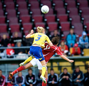 Stina Segerström satte sig på en danska