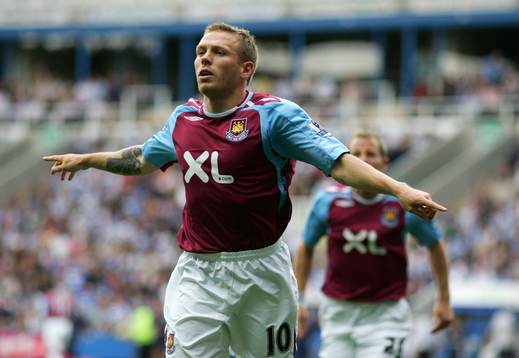 Craig Bellamy, West Ham (Jubel)