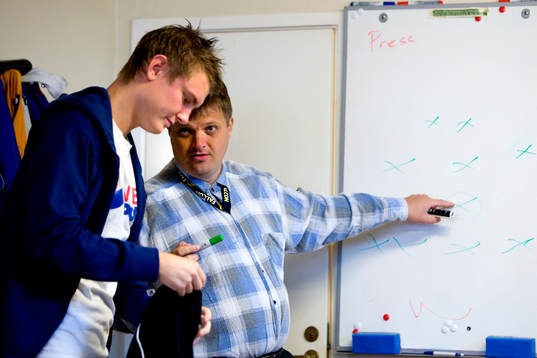 Kovlands IF - Östavall: Sebastian Åhsen och Henrik