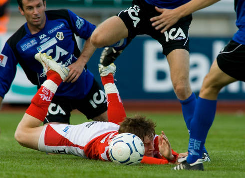 Fotboll, Allsvenskan, Kalmar - Halmstad