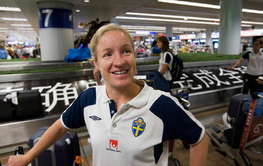 Victoria Svensson. Flygterminal