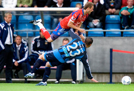 Lance Davids, Djurgården och Martin Kolar, Helsingborg.