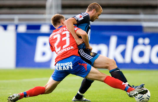 Erik Wahlstedt, Helsingborg och Mattias Jonson, Djurgården