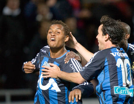 Thiago Quirino och Enrico. Djjurgården. Glädje. Jubel