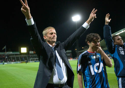 Siggi Jonson, tränare, Enrico och Thiago Quirino,