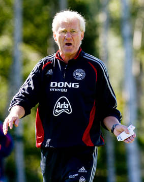Morten Olsen, förbundskapten Danmark