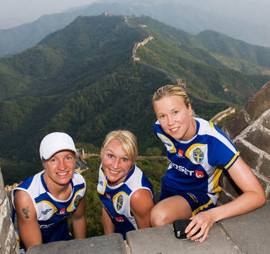 Frida Östberg, Victoria Svensson, Sara Larsson