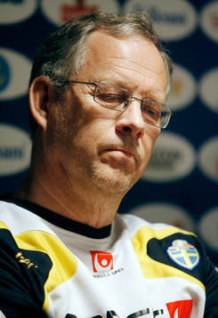 Förbundskapten Lars Lagerbäck