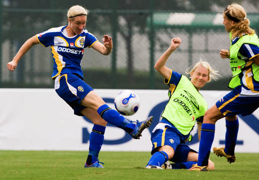 Victoria Svensson och Hanna Marklund