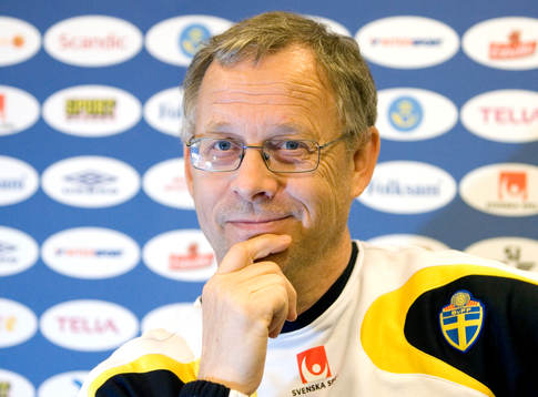 Lars Lagerbäck, förbundskapten, Sverige