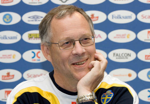 Lars Lagerbäck, förbundskapten, Sverige