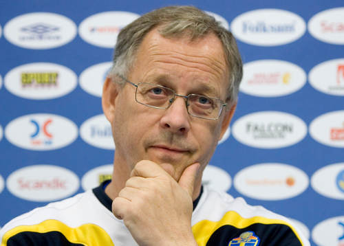 Lars Lagerbäck, förbundskapten, Sverige