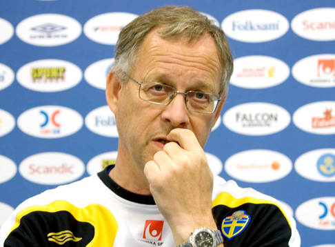 Lars Lagerbäck, förbundskapten, Sverige