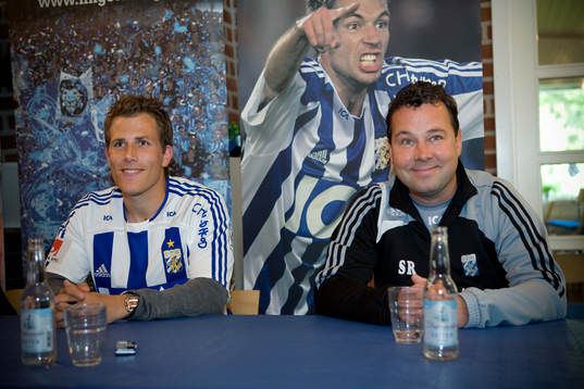 Tobias Hysén och Stefan Rehn, tränare