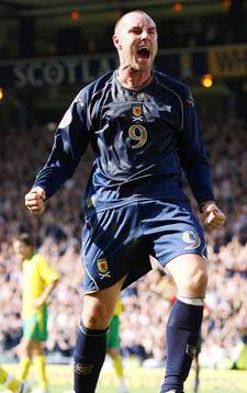 Kris Boyd, Skottland, jubel