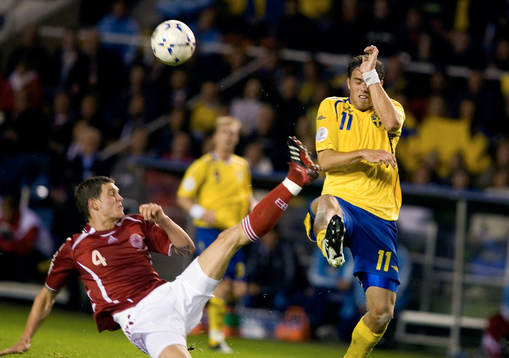 Daniel Agger, Danmark och Johan Elmander, Sverige