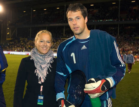 Matchens lirare Thomas Sörensen, målvakt, Danmark