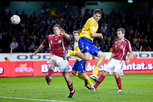 Johan Elmander, Sverige klackar