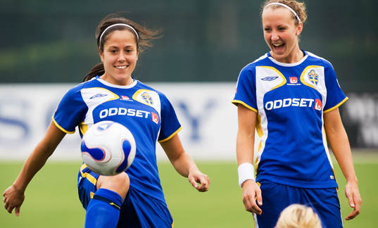Madelaine Edlund och Therese Lundin