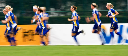 Fotboll, VM, Dam, Sverige, träning