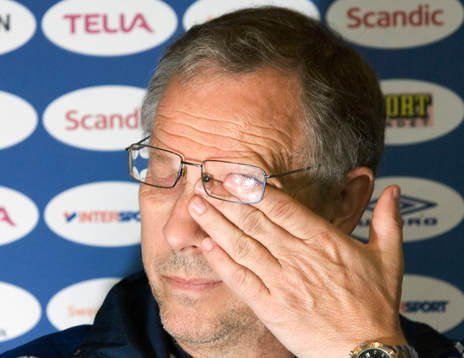 Lars Lagerbäck, förbundskapten, Sverige