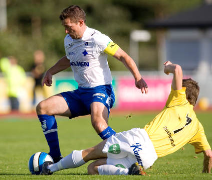 Mikael Blomberg, Norrköping. Tackling