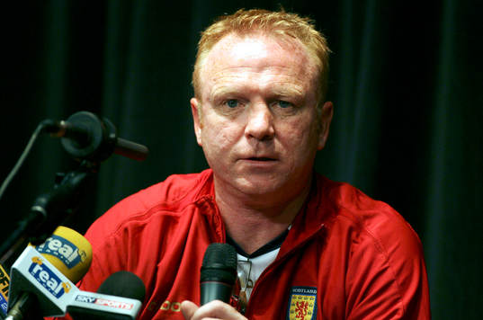 Alex McLeish, förbundskpaten