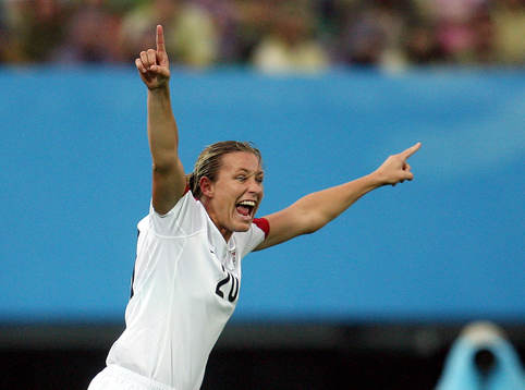 Abby Wambach, USA, jubel