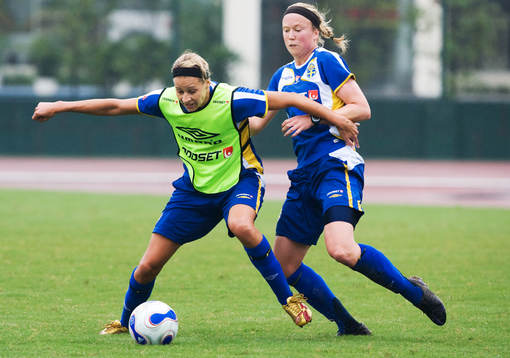 Charlotte Rohlin och Sara Larsson