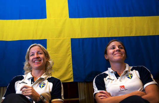 Victoria Svensson och Hanna Ljungberg