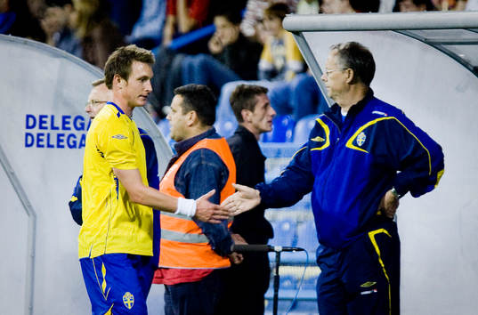 Kim Källström och Lars Lagerbäck