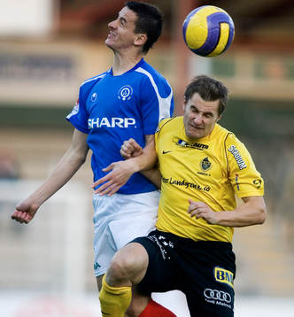 Haris Radetinac, Åtvidaberg och Andreas Stridh, Bunkeflo