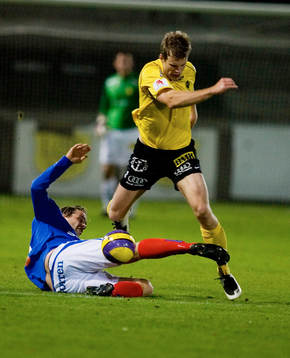 Martin Jönsson, Åtvidaberg, och Andreas Ekelund, Bunkeflo