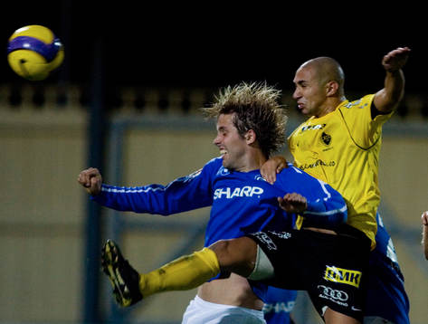Jesper Arvidsson, Åtvidaberg, och Max Fuxberg, Bunkeflo