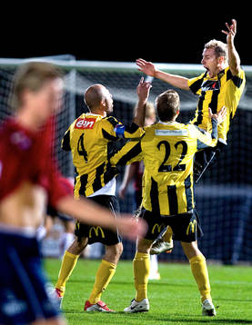 Teddy Lucic, Daniel Forsell, Jonas Henriksson,  Häcken,