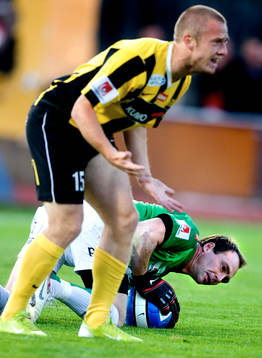 Daniel Larsson, Häcken och Dick Last, målvakt, Örgryte