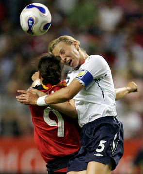 Fotboll, VM, dam, England - Tyskland