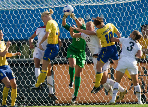 Fotboll, VM, dam,  Sverige - USA